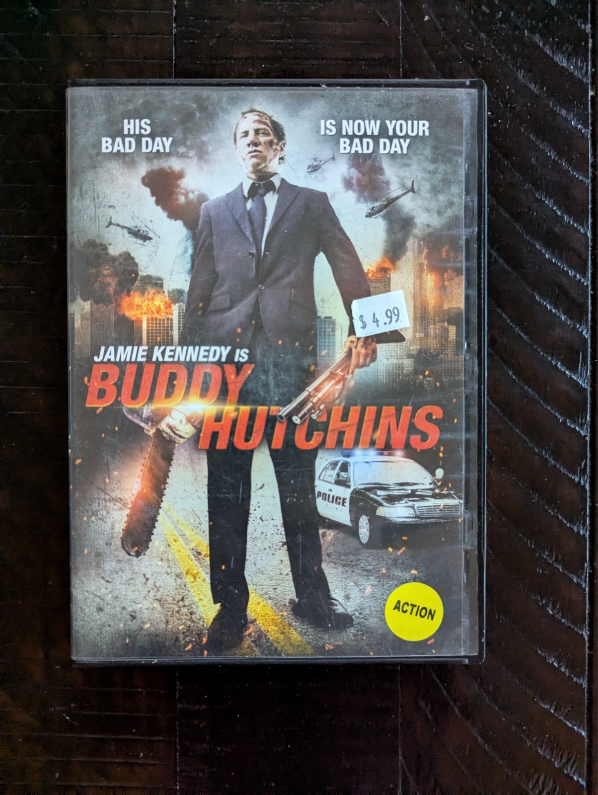 Buddy Hutchins DVD Out of Print RARE Jamie Kennedy Action Comedy OOP