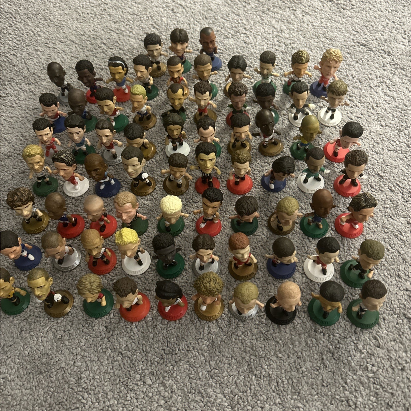 Microstars Corinthian Football Figures Bundle Job Lot - Qty 70+ Microstars Corinthian Football Figures Bundle Job Lot - Qty 70+