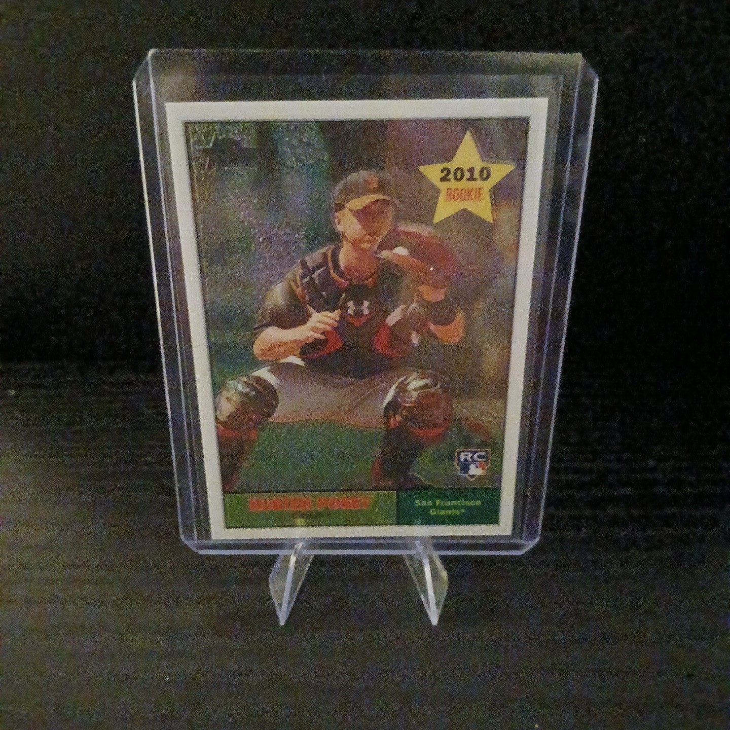 2010 Topps Heritage - Chrome Buster Posey #C33 /1961 (RC)