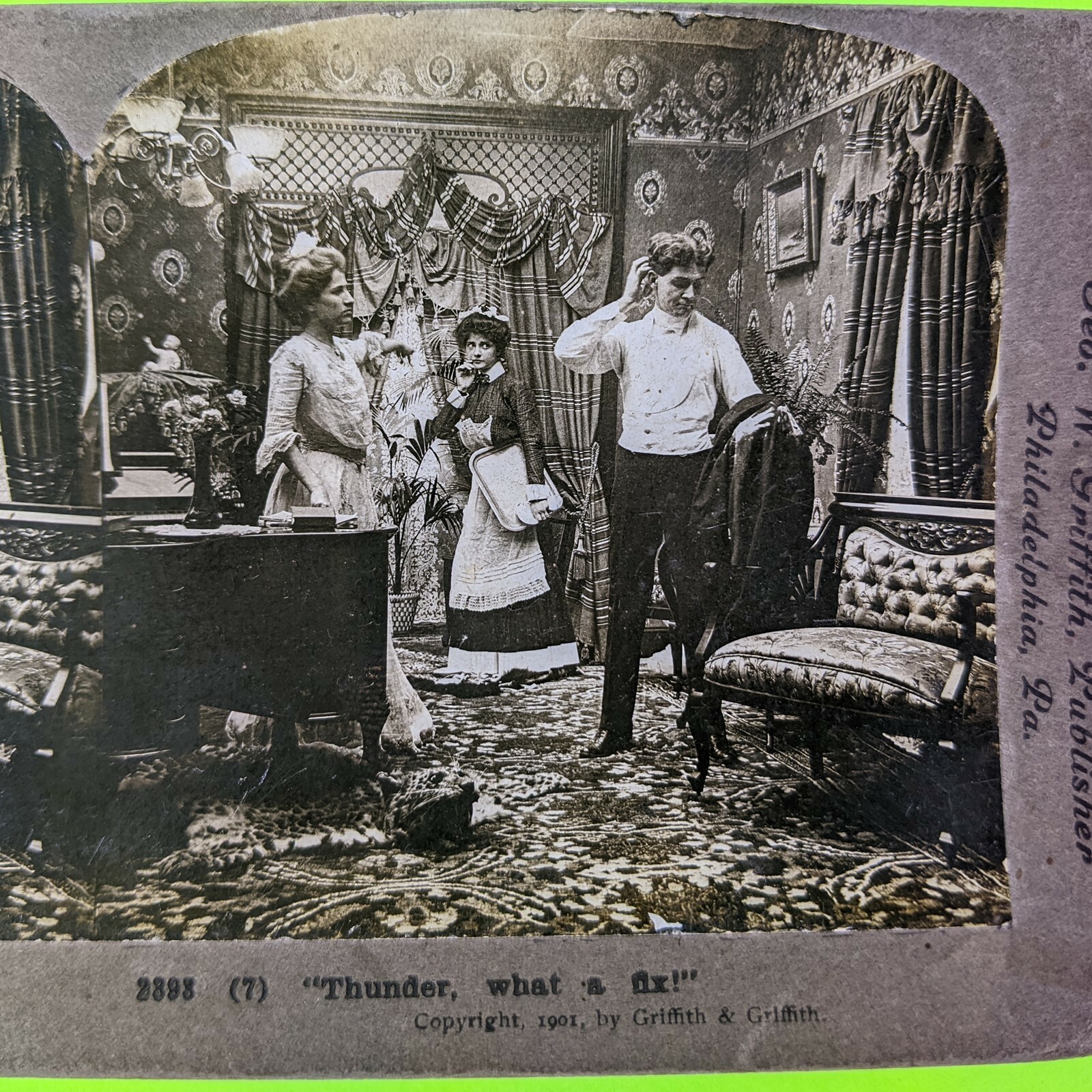 c1900s French Cook Funny Infidelity #7 \