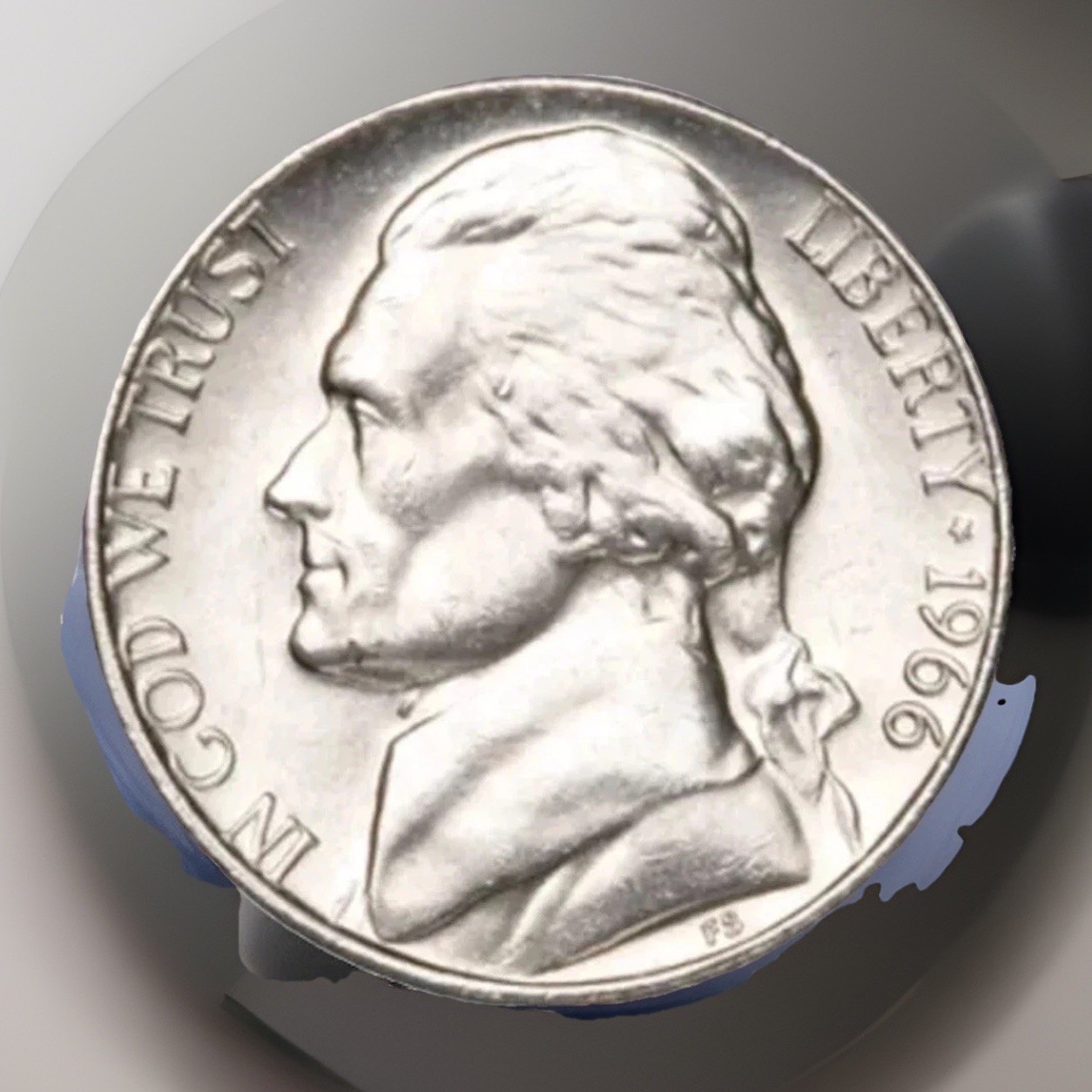 GEM BU 1966-P Jefferson Nickel Philly Mint Coin 5c From OBW FAST SHIPPING