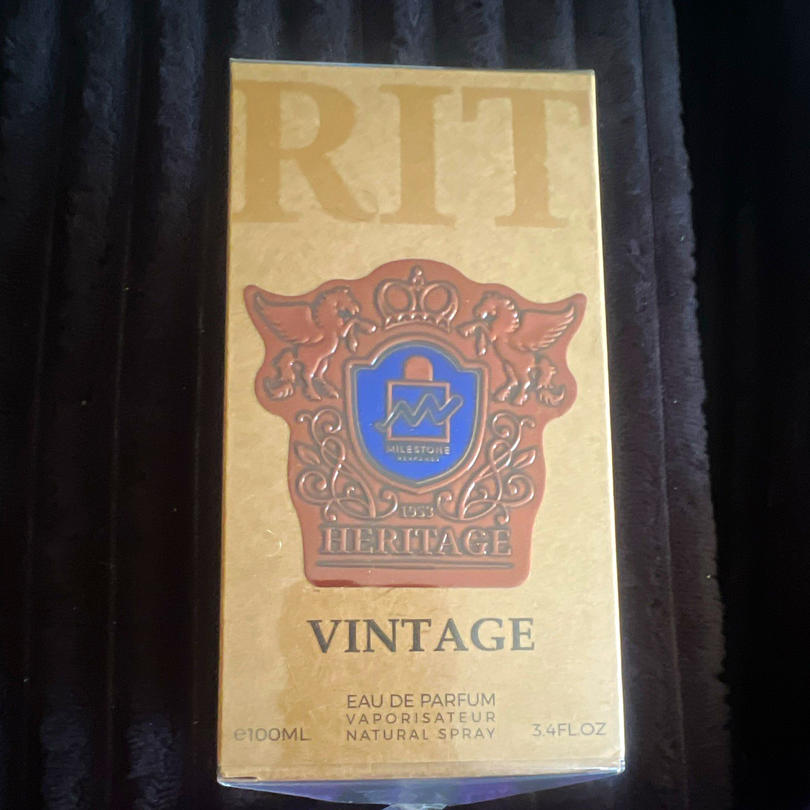 Milestone Heritage Vintage Eau de Parfum Spray, Regular Size 3.4 fl oz