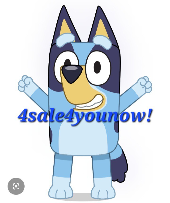 32\'FOOT TALL INFLATABLE BLUEY CUSTOM MADE WITH LED LIGHTS ONE OF A KIND NEW 32\'FOOT TALL INFLATABLE BLUEY CUSTOM MADE WITH LED LIGHTS ONE OF A KIND NEW