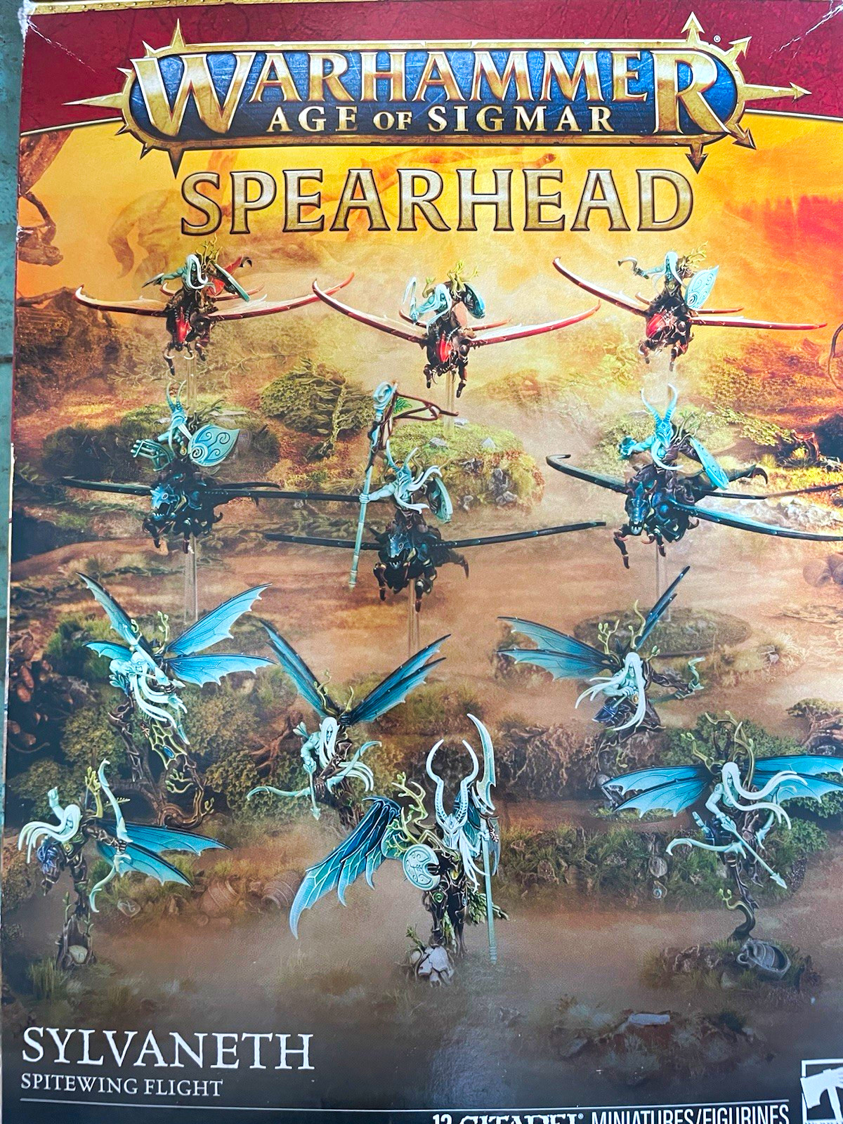 GW Warhammer AOS Sigmar Spearhead Sylvaneth Spitewing Incomplete GW Warhammer AOS Sigmar Spearhead Sylvaneth Spitewing Incomplete