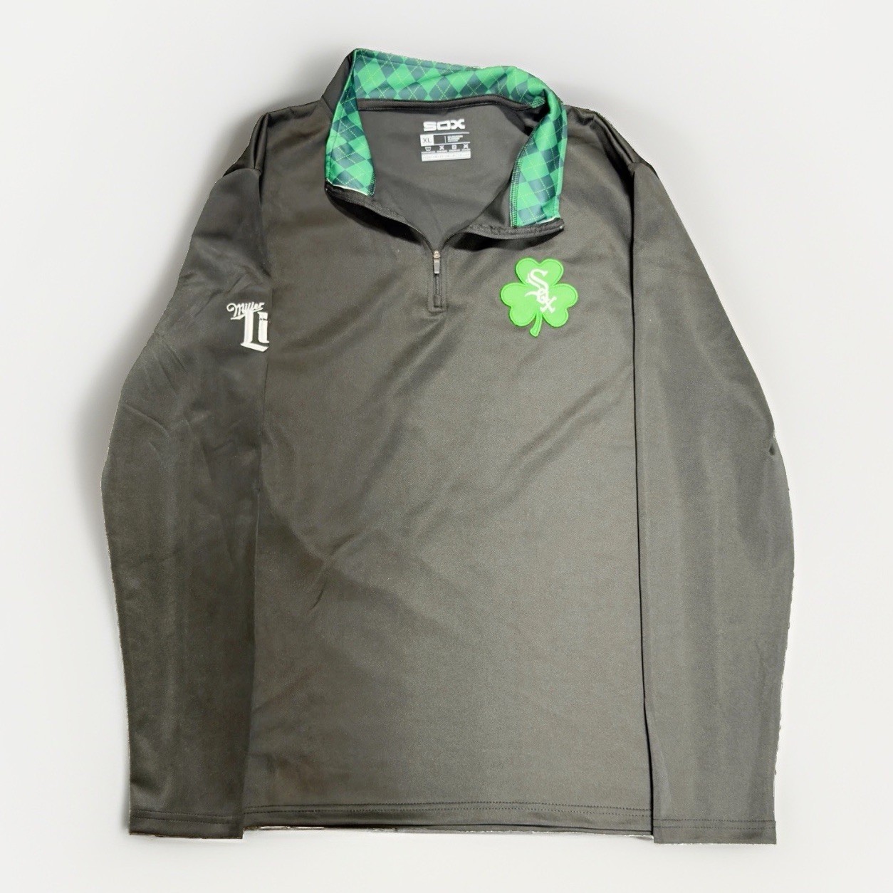 Chicago White Sox Irish Quarter Zip SGA Giveaway 9-19-26 SIZE XL