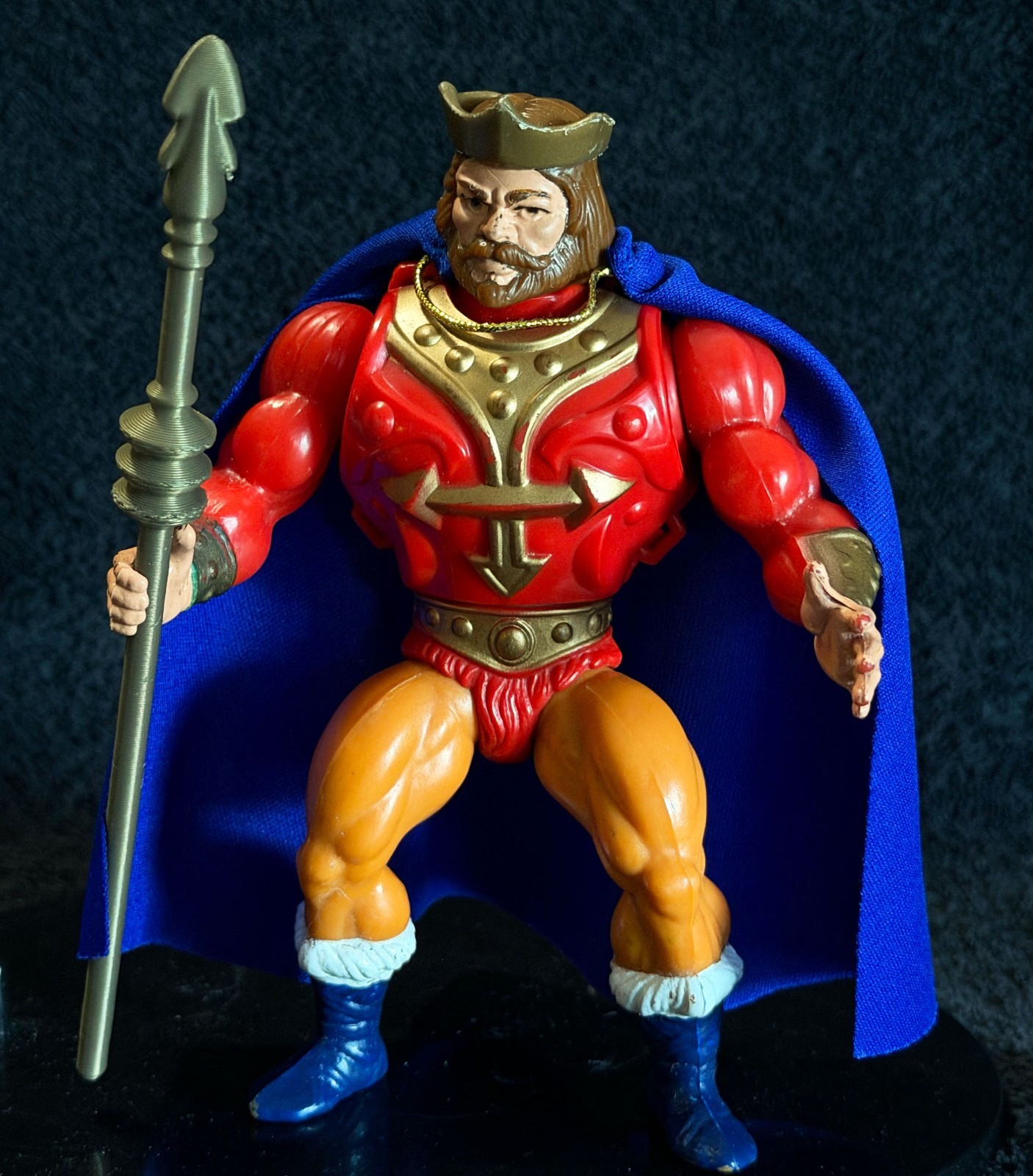 1987 KING RANDOR • VINTAGE ARMOR & CROWN • VINTAGE MASTERS OF THE UNIVERSE