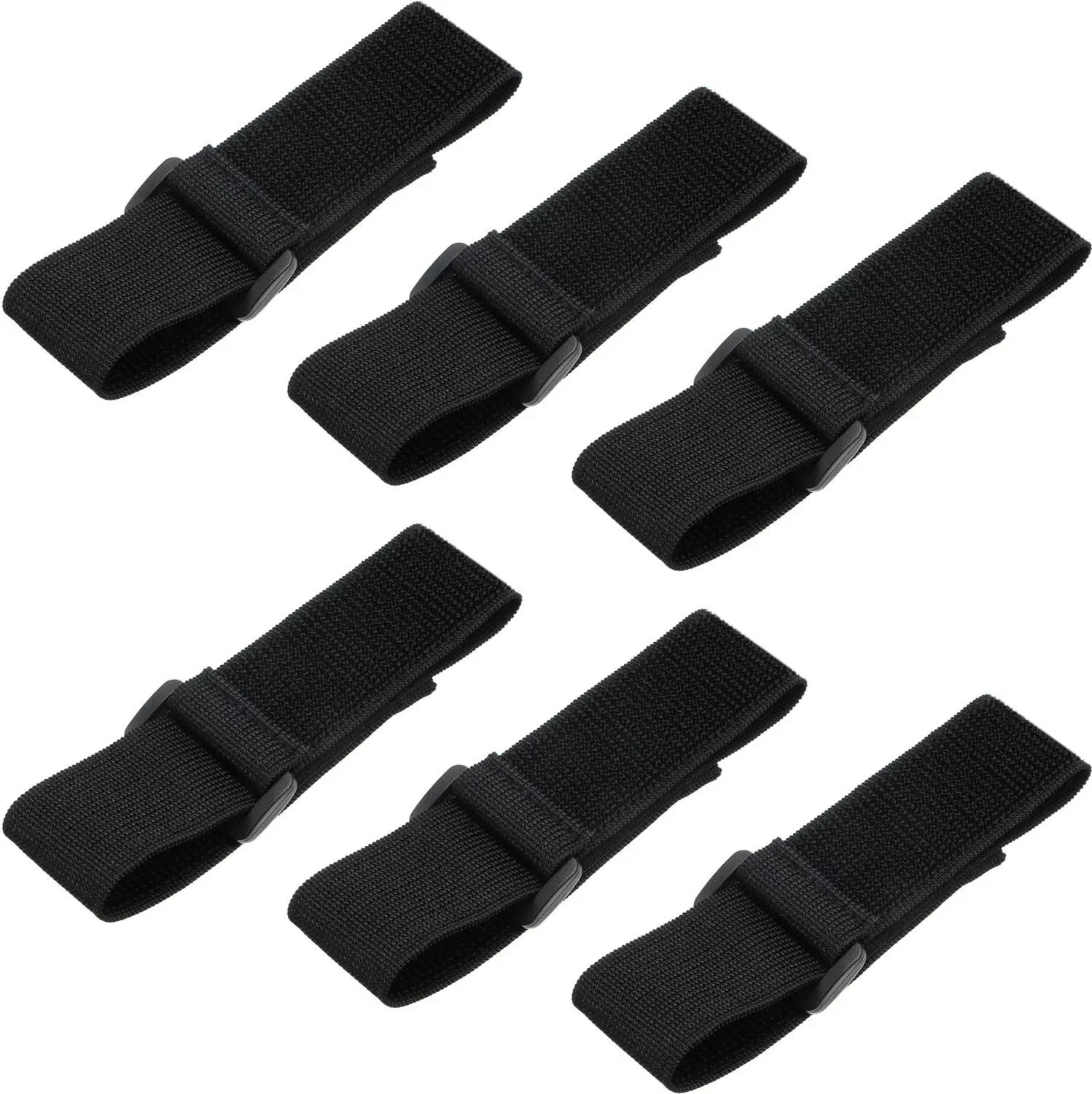 6PCS Cycling Pant Leg Bands Elastic Bike Ankle Straps Safety Belt for Outdoor Us