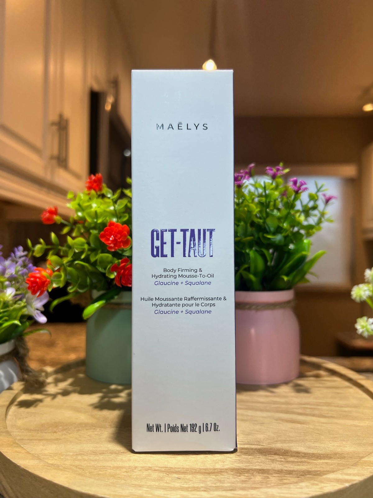 MAËLYS GET-TAUT Firming Hydrating Mousse-to-Oil Vegan Derm Tested 6.7oz