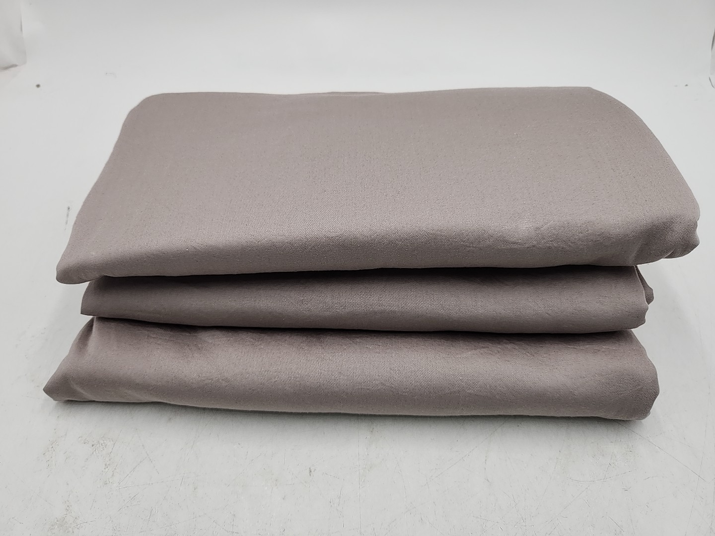 NEW Pact Organic Room Service Sateen Duvet Cover - Dove Grey Full/Queen NEW Pact Organic Room Service Sateen Duvet Cover - Dove Grey Full/Queen