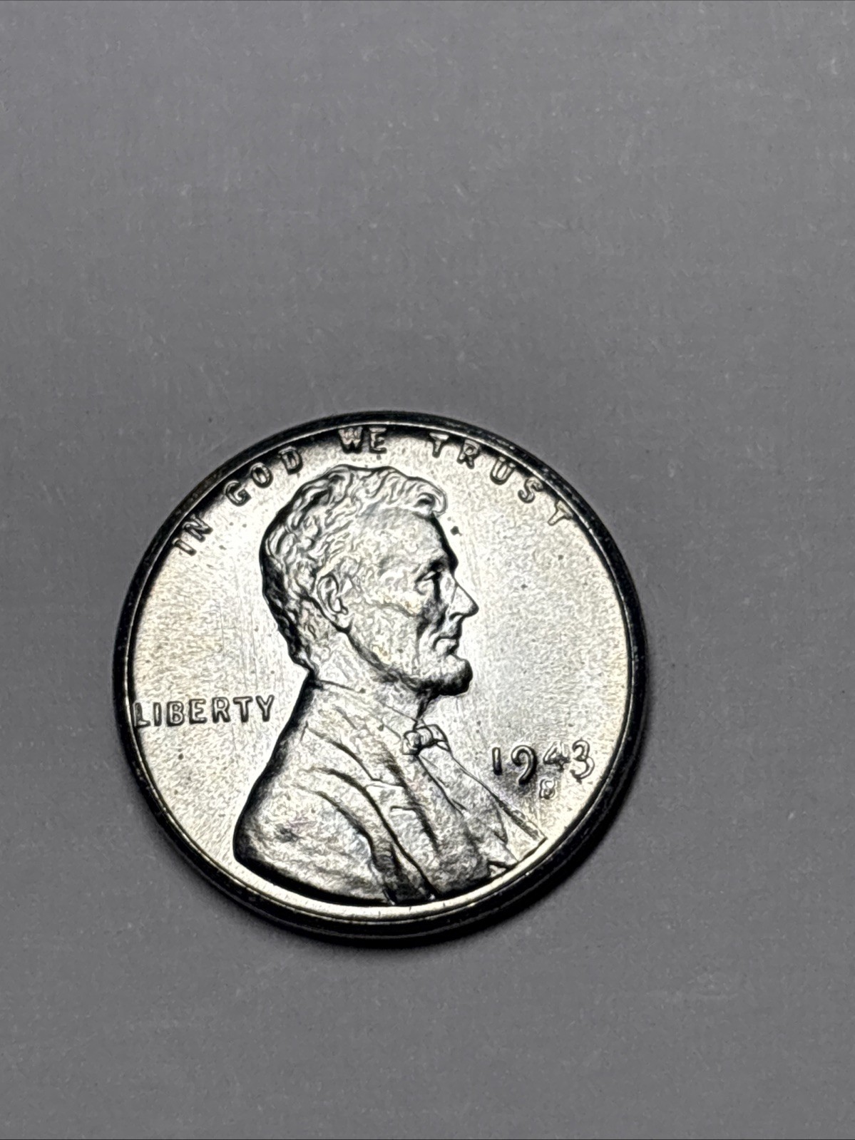 1943-S Lincoln Cent WWll WAR TIME STEEL CENT BU 1943-S Lincoln Cent WWll WAR TIME STEEL CENT BU