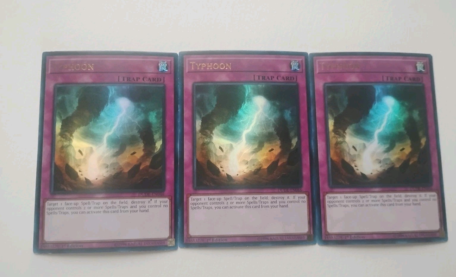 3x Typhoon DUDE Ultra Rare Mint Yugioh 3x Typhoon DUDE Ultra Rare Mint Yugioh