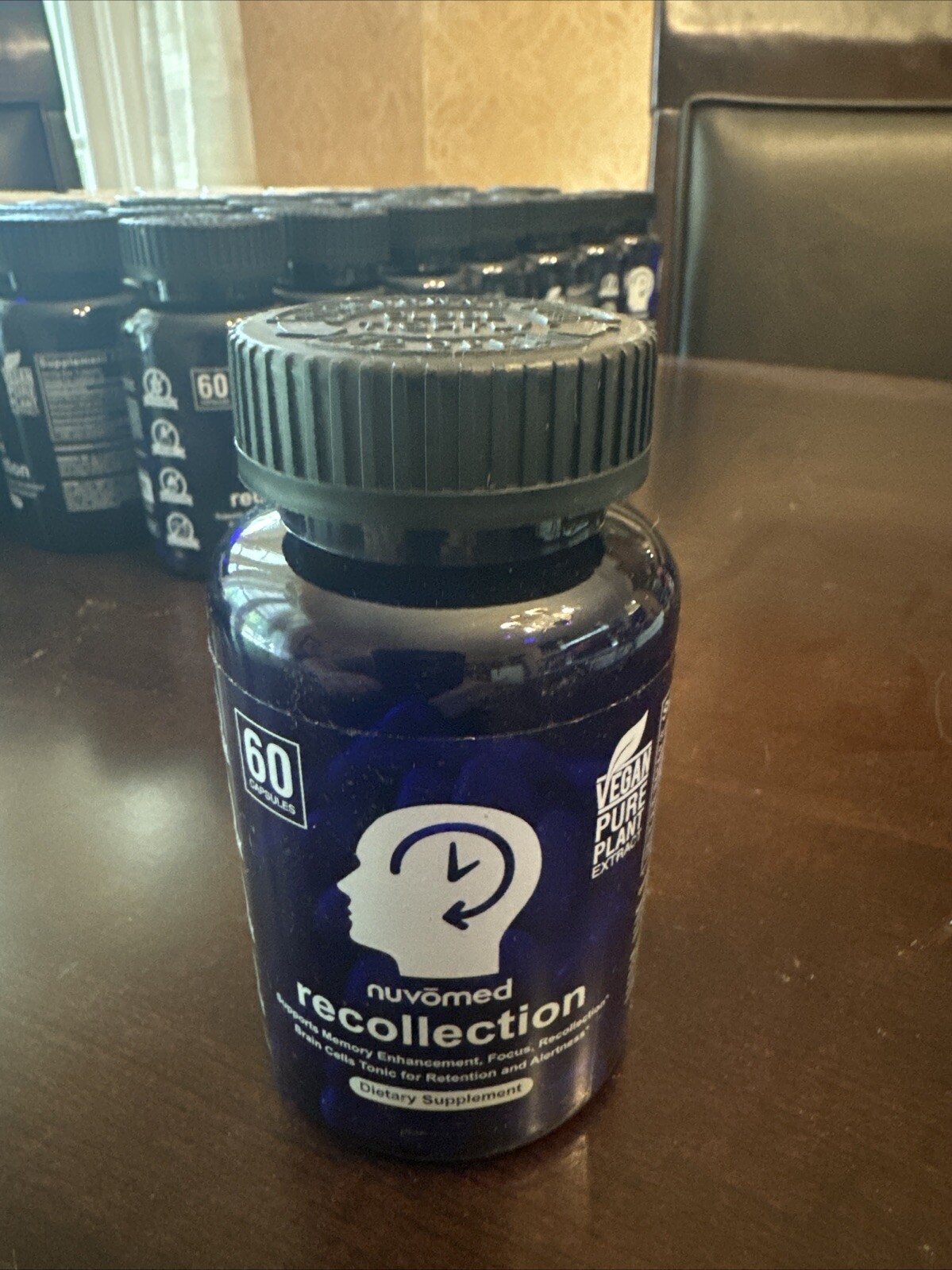 *Nuvomed Recollection Capsules 60 Ct Dietary Supplement Exp 1/25 # 0247 *Nuvomed Recollection Capsules 60 Ct Dietary Supplement Exp 1/25 # 0247
