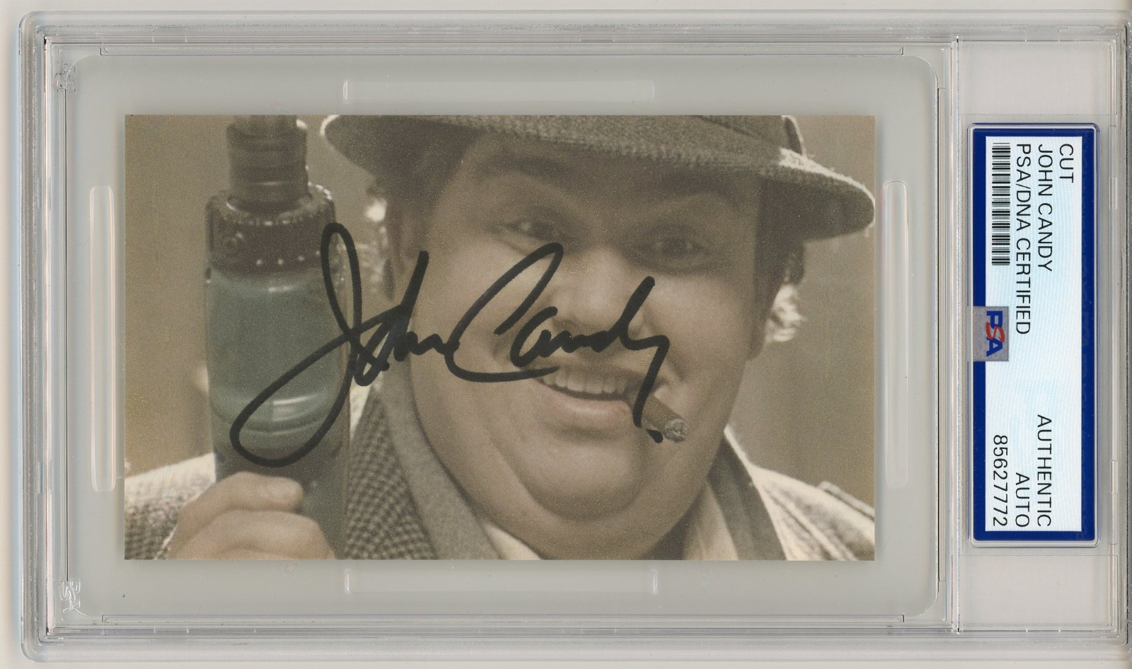 John Candy ~ Signed Autographed Uncle Buck Print ~ PSA DNA Encased John Candy ~ Signed Autographed Uncle Buck Print ~ PSA DNA Encased