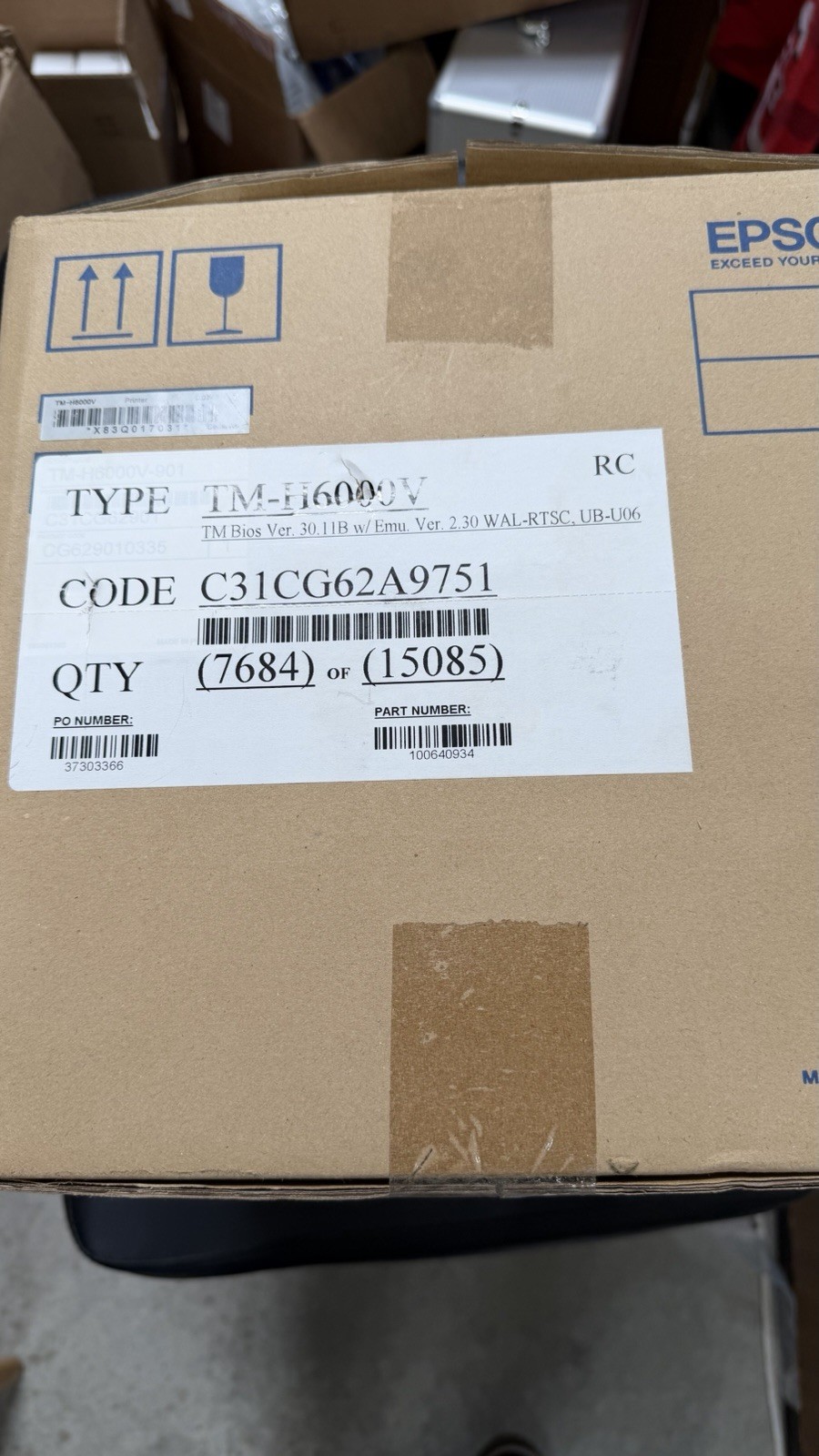Epson M253B TM-H6000V Multifuction Point of Sale (POS) Printer NEW OPEN BOX READ