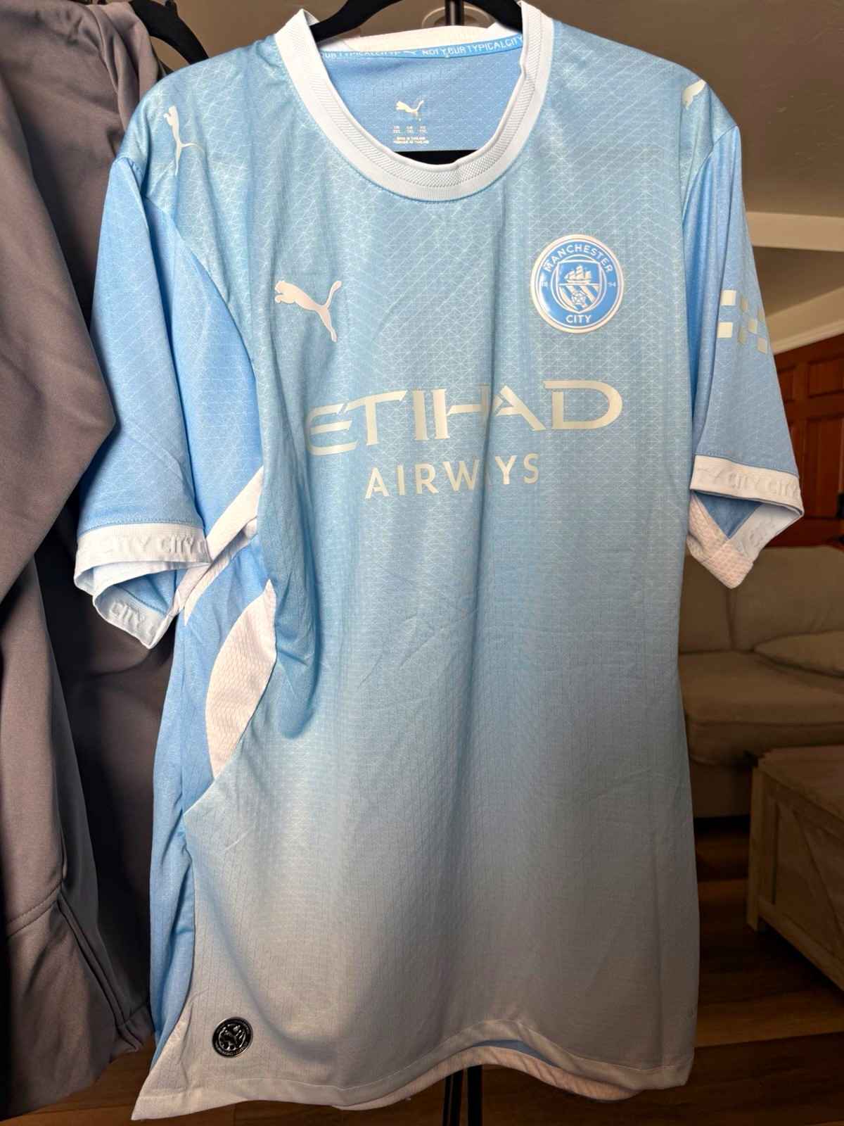 PUMA Manchester City Erling Haaland #9 Men’s Soccer Jersey Size 3XL PUMA Manchester City Erling Haaland #9 Men’s Soccer Jersey Size 3XL