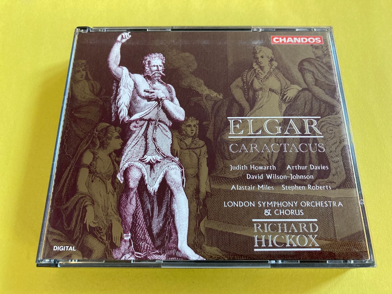Elgar - Caractacus 2CD Set 1993 London Symphony Orch. Richard Hickox Classical