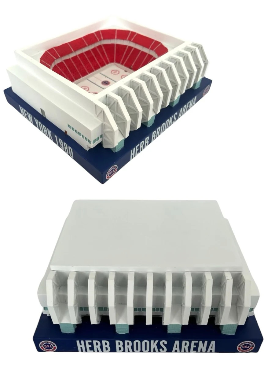 1980 Olympic Herb Brooks Arena Lake Placid Miracle on Ice Ceramic Scale Replica 1980 Olympic Herb Brooks Arena Lake Placid Miracle on Ice Ceramic Scale Replica