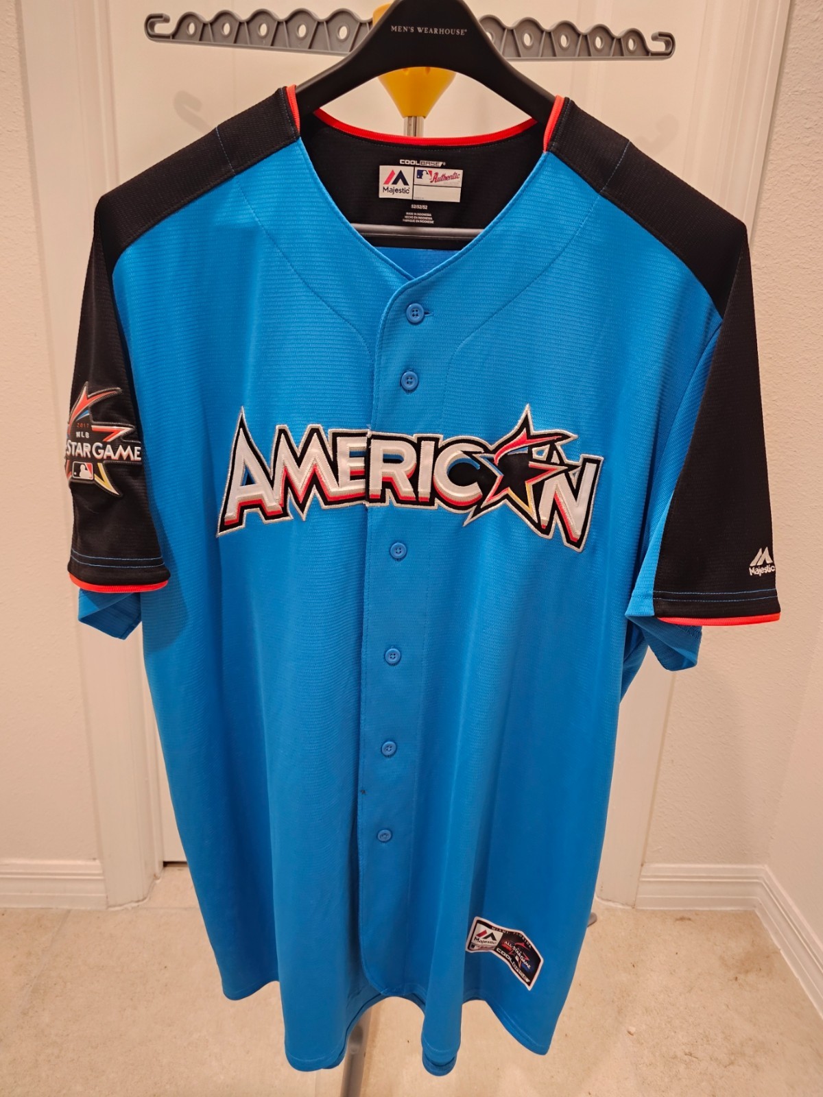 Majestic 2017 MLB All Star Game American League Jersey, Size 52 Majestic 2017 MLB All Star Game American League Jersey, Size 52