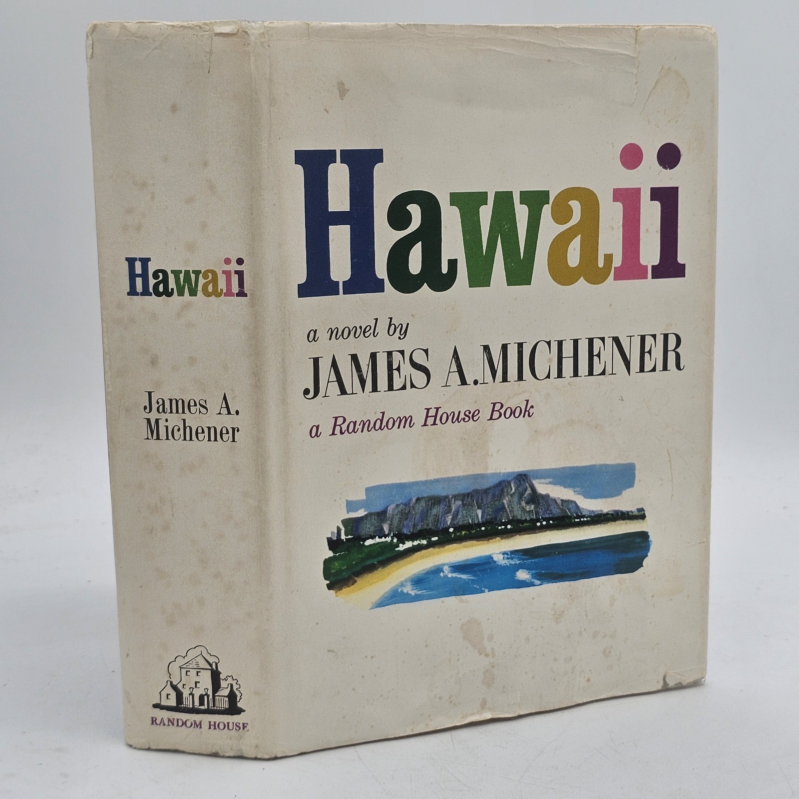 Hawaii James A Michener Signed 1959 30th Printing HC w DJ