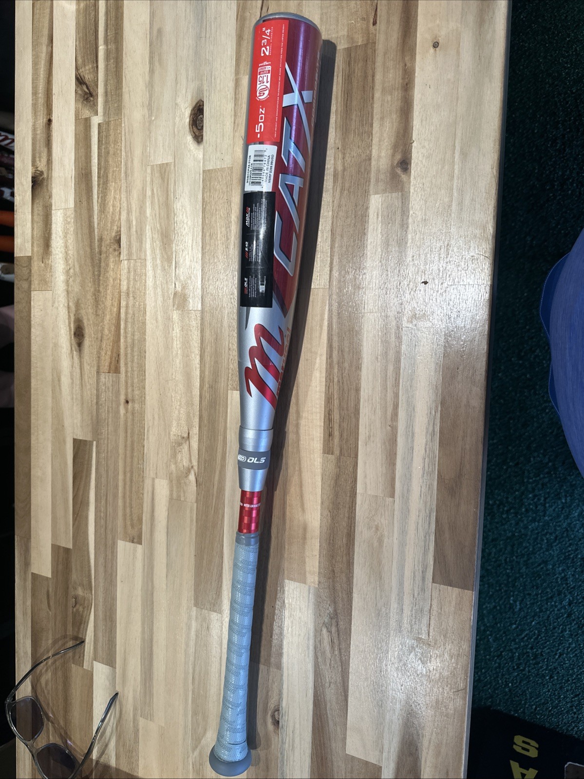 Marucci CATx Baseball Bat - Gray/Red (‎MSBCCPX5-31/26)