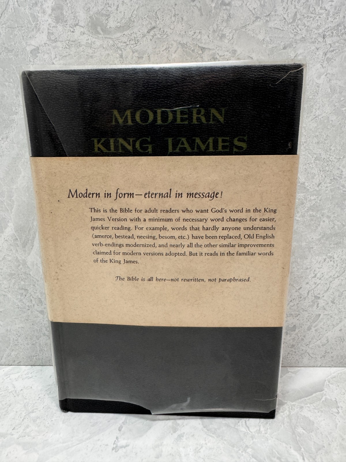 Modern King James Version of the Holy Bible – Jay P. Green – 1962 First Edition Modern King James Version of the Holy Bible – Jay P. Green – 1962 First Edition