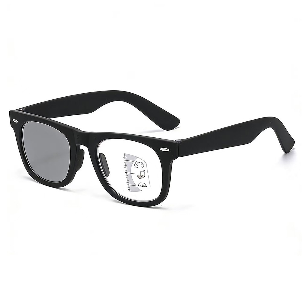 Photochromic Multifocal Reading Glasses Retro Multifocus Eyewear Computer Reader