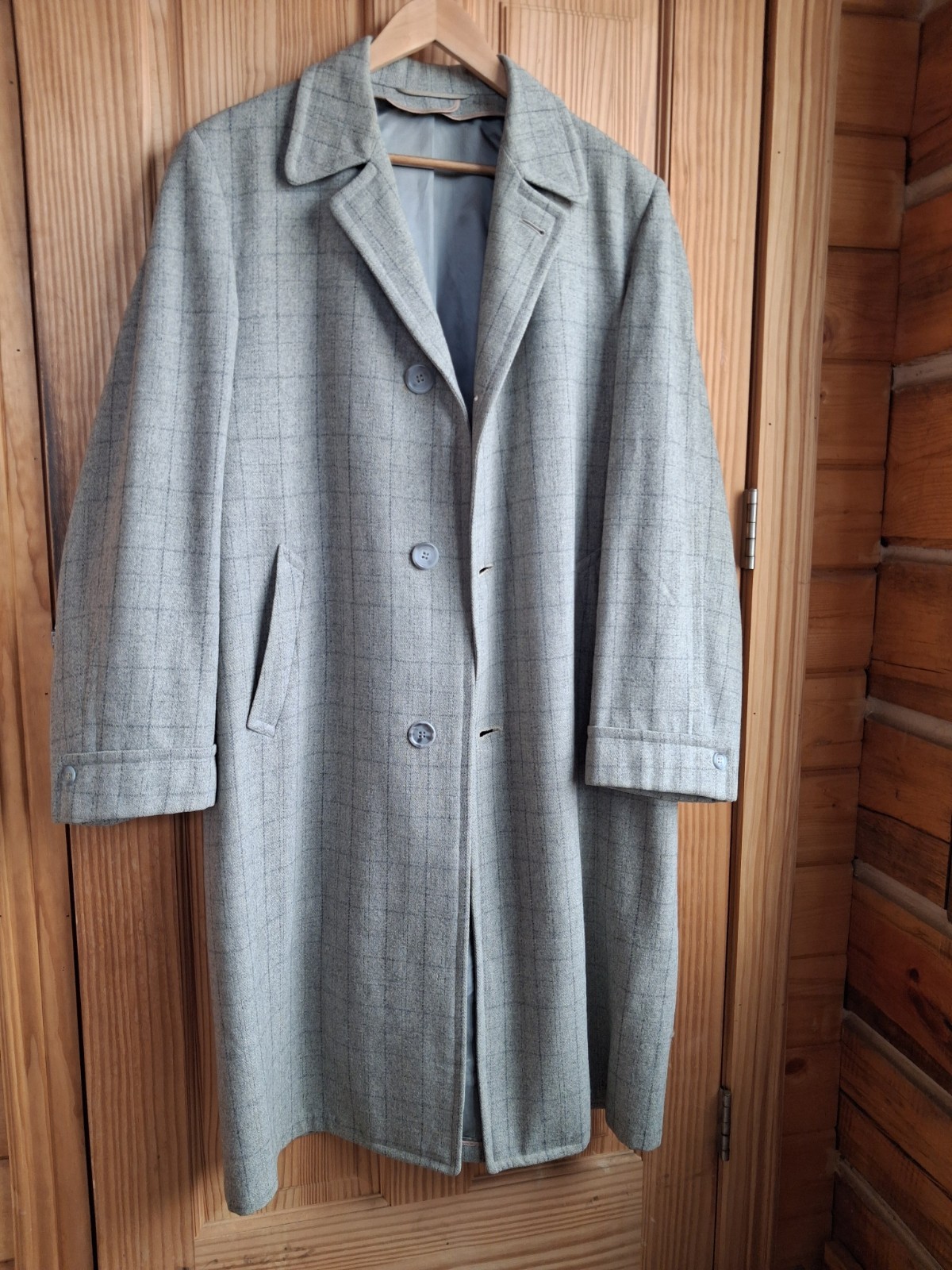 vintage mens jacket 1950s Style Hand Made Tailored Sz42