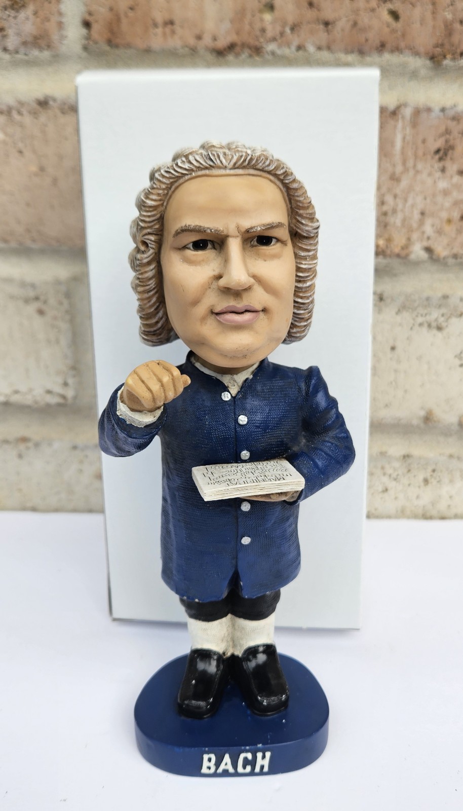 RARE Johann Sebastian Bach AGP Bobblehead Classical Music Composer #'d To 1000 RARE Johann Sebastian Bach AGP Bobblehead Classical Music Composer #'d To 1000