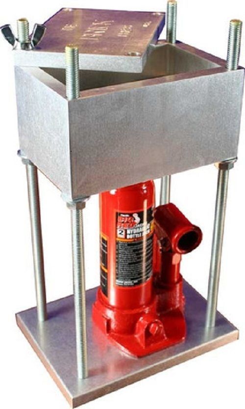 HTP BRICK PRESS 4-Ton Hydraulic Press High Tech Presses #1 Best 8,000 Lbs Force