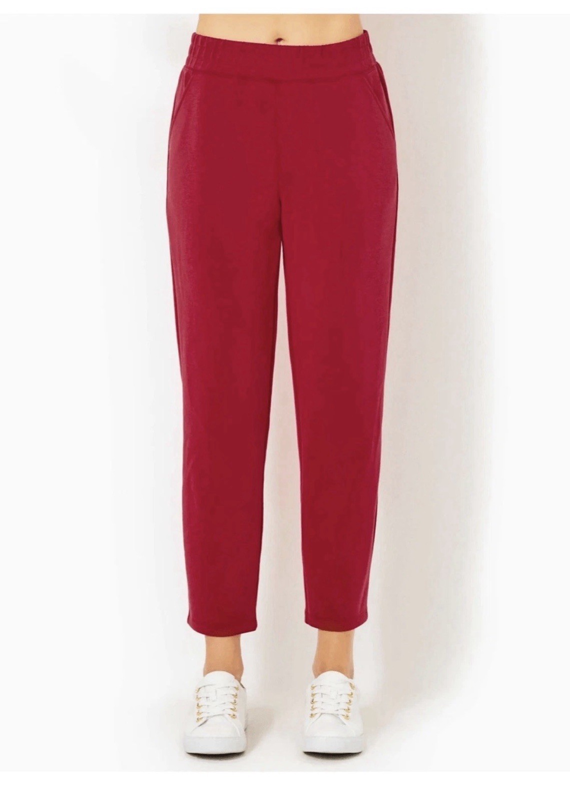 NWT Lilly Pulitzer Riley Pull-On Pant Malbec Red Size XL NWT Lilly Pulitzer Riley Pull-On Pant Malbec Red Size XL