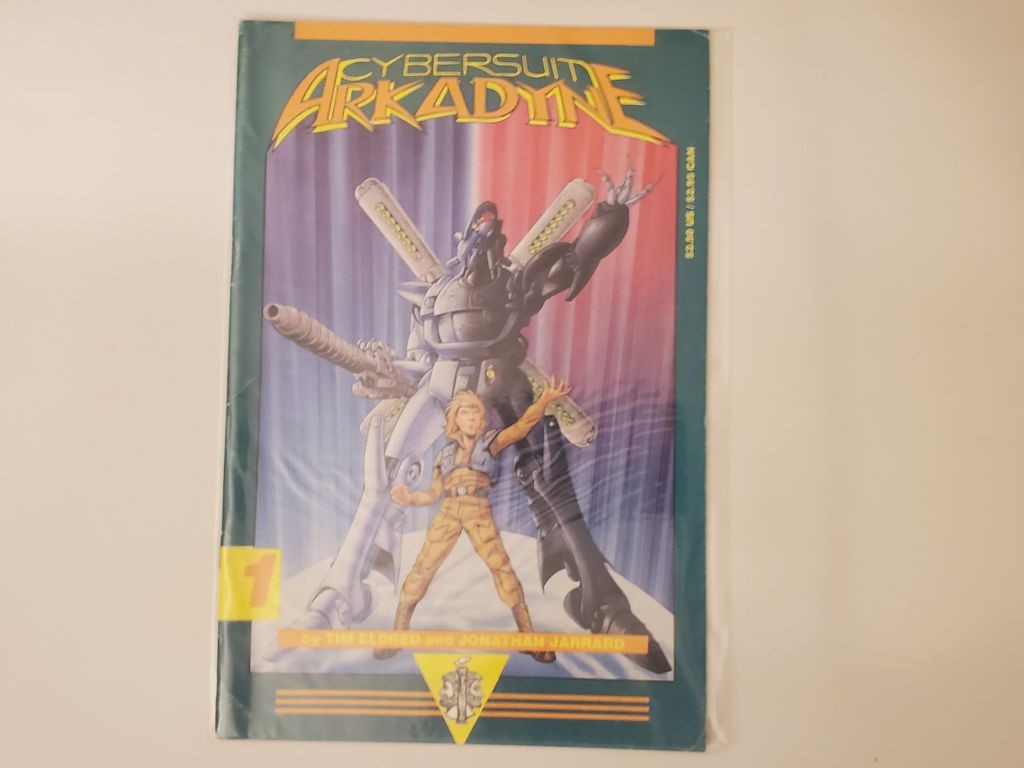 Cybersuit Arkadyne #1 (Turtle Press, 1993)