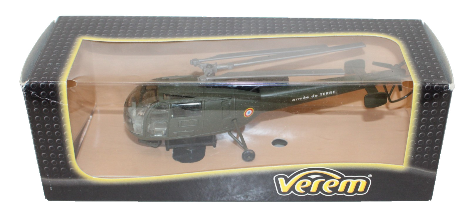 Verem/ Solido V7004 Aérospatiale Alouette 3 Helicopter MInt Boxed Arnee de Terre