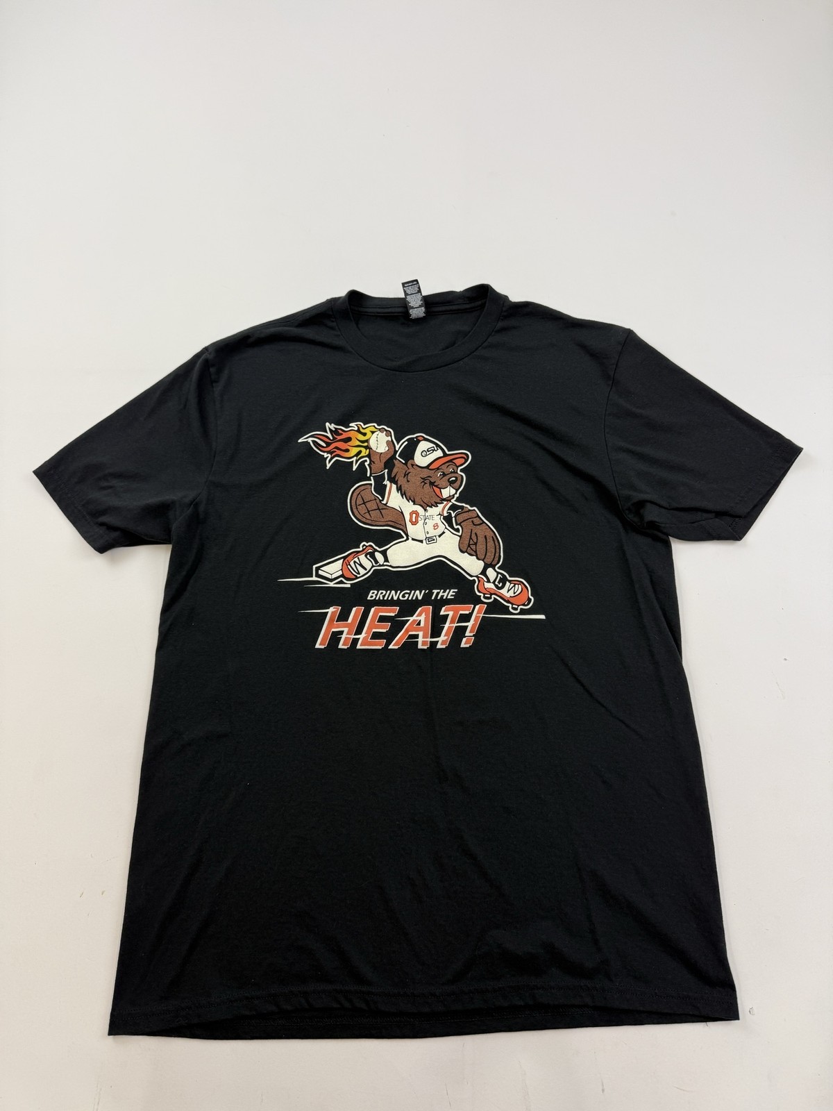 Oregon State Beavers Shirt Mens Large Black NCAA Baseball District Tee Graphic