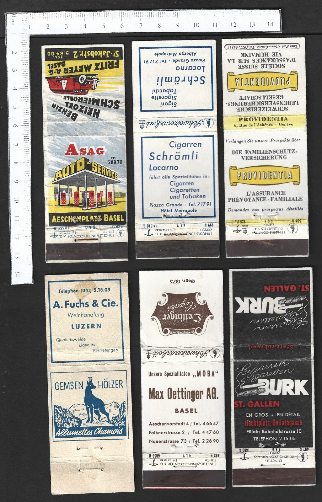 Matchbook covers collection (11)