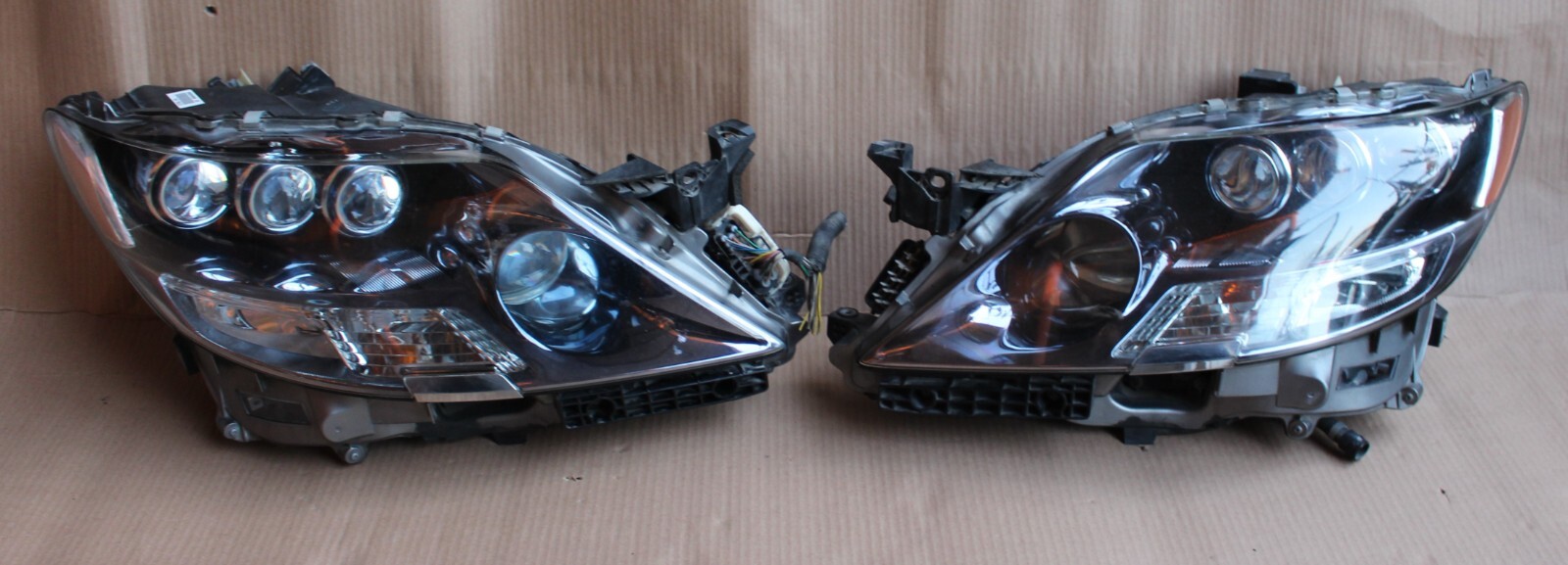 Lexus LS460 2007-2009 LS460L LS600H Triple Beam Head Lights pair