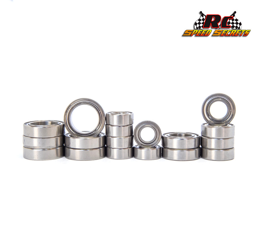 Losi 1/12 NASCAR AWD 100+ MPH v2 Bearing Kit- Hybrid Ceramic