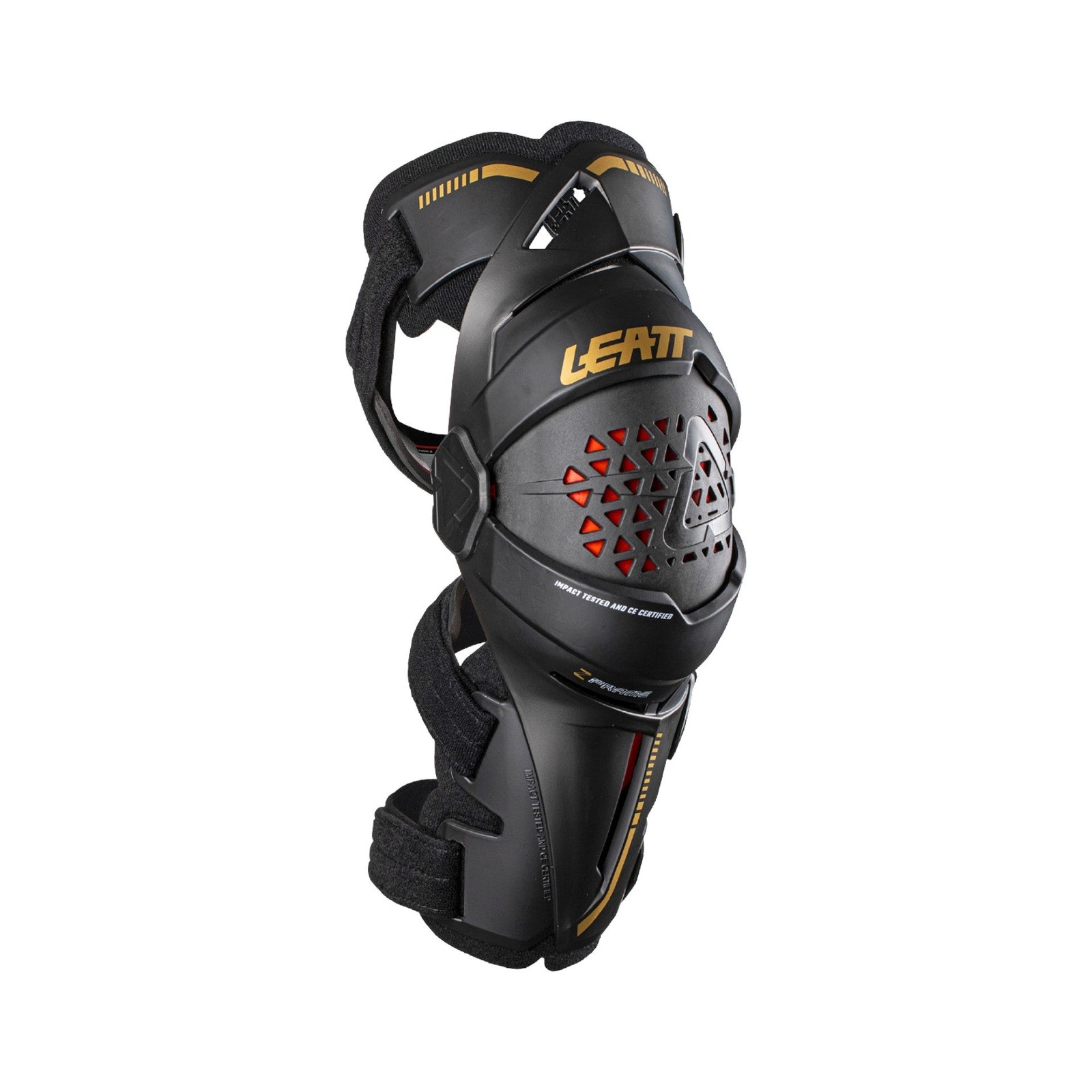 Leatt Moto Knee Brace Z-Frame #L Pair Blk Black Large -Open Box