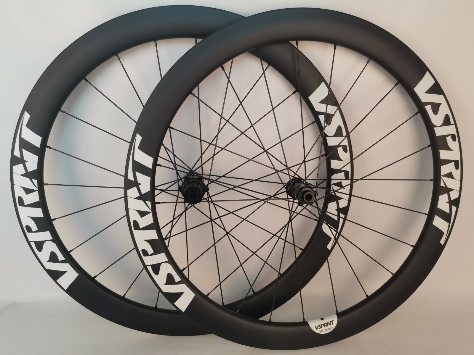700C 50mm Full Carbon Wheelset Road Bike Tubeless  Bicycle Wheels VSPRINT hub
