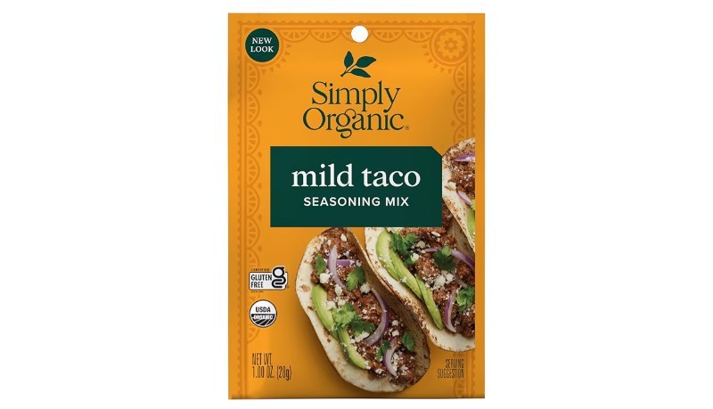 Simply Organic Mild Taco Seasoning Mix 12 Pack Certified Organic Vegan 1 Ounce Simply Organic Mild Taco Seasoning Mix 12 Pack Certified Organic Vegan 1 Ounce