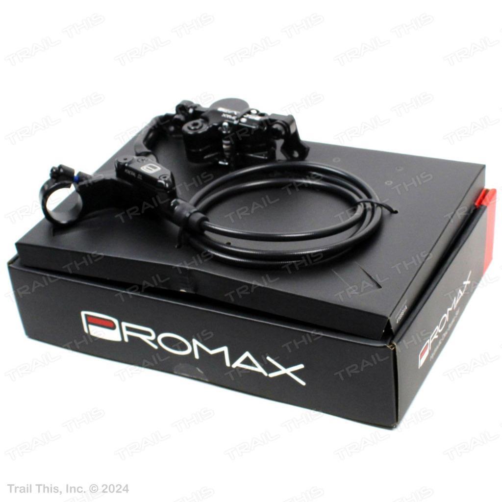 Promax Solve Hydraulic Bicycle Disc Brake and Lever Set Left/Front Post Mount Promax Solve Hydraulic Bicycle Disc Brake and Lever Set Left/Front Post Mount