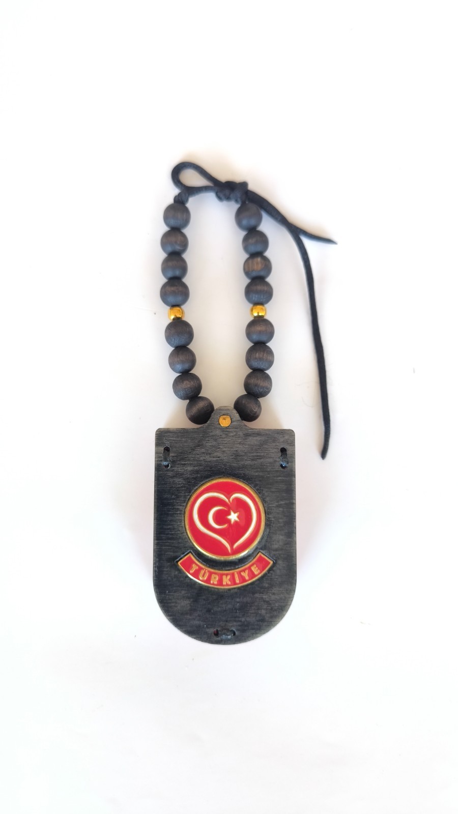 TURKIYE  Trabzonspor Logo Turkish Car Air Freshener Metal Red Turkey Emblem