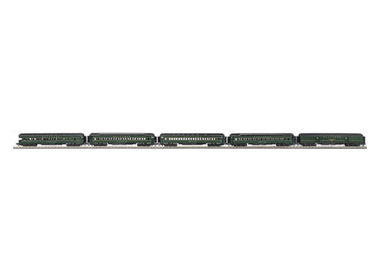 MTH Southern Crescent Limited 5-Car 70\' Madison Passenger Set  20-4053