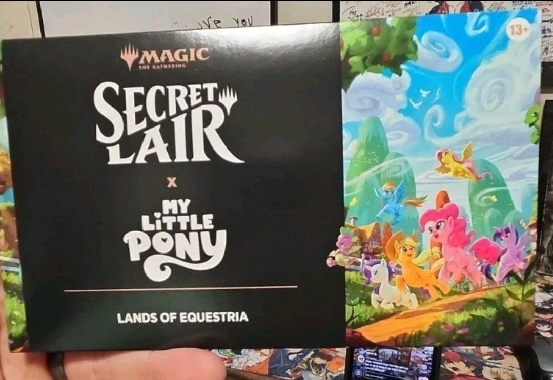 MTG Secret Lair x My Little Pony  Lands of Equestria Non Foil Edition Sealed