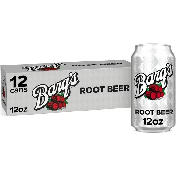 Barq\'s Root Beer Soda Pop Fridge Pack Cans, 12 fl oz, 12 Pack 