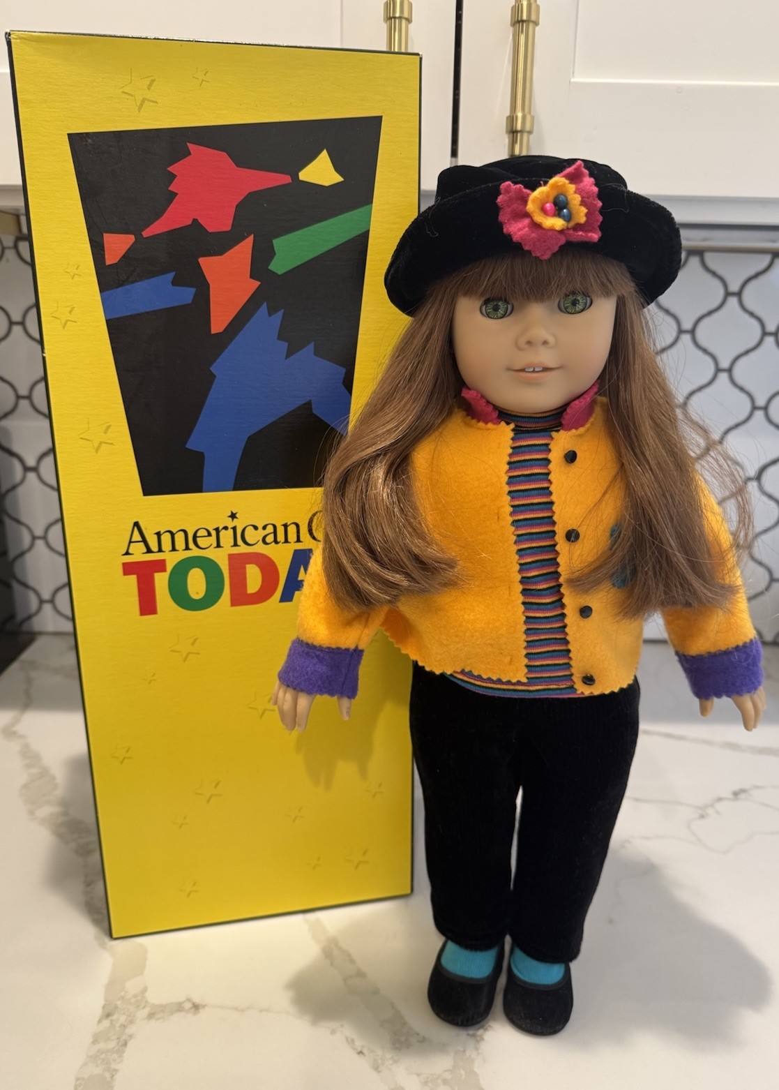 Rare GT 8 AGoT Pre Mattel 1996 Pleasant Company American Girl Doll Red Hair Rare GT 8 AGoT Pre Mattel 1996 Pleasant Company American Girl Doll Red Hair