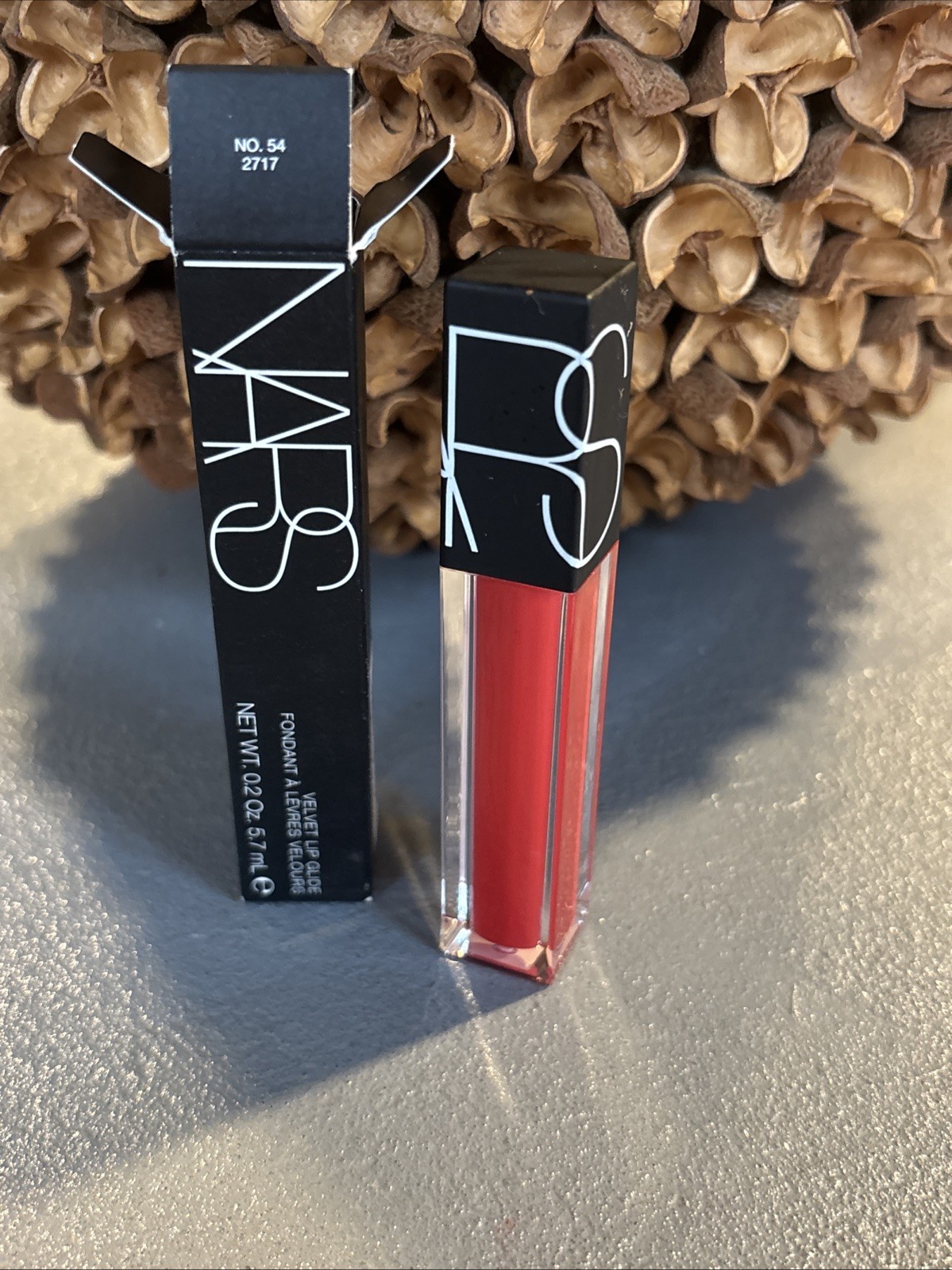 NARS VELVET LIP GLIDE~NO. 54 # 2717 ~ 0.2 OZ  BOXED Red NEW