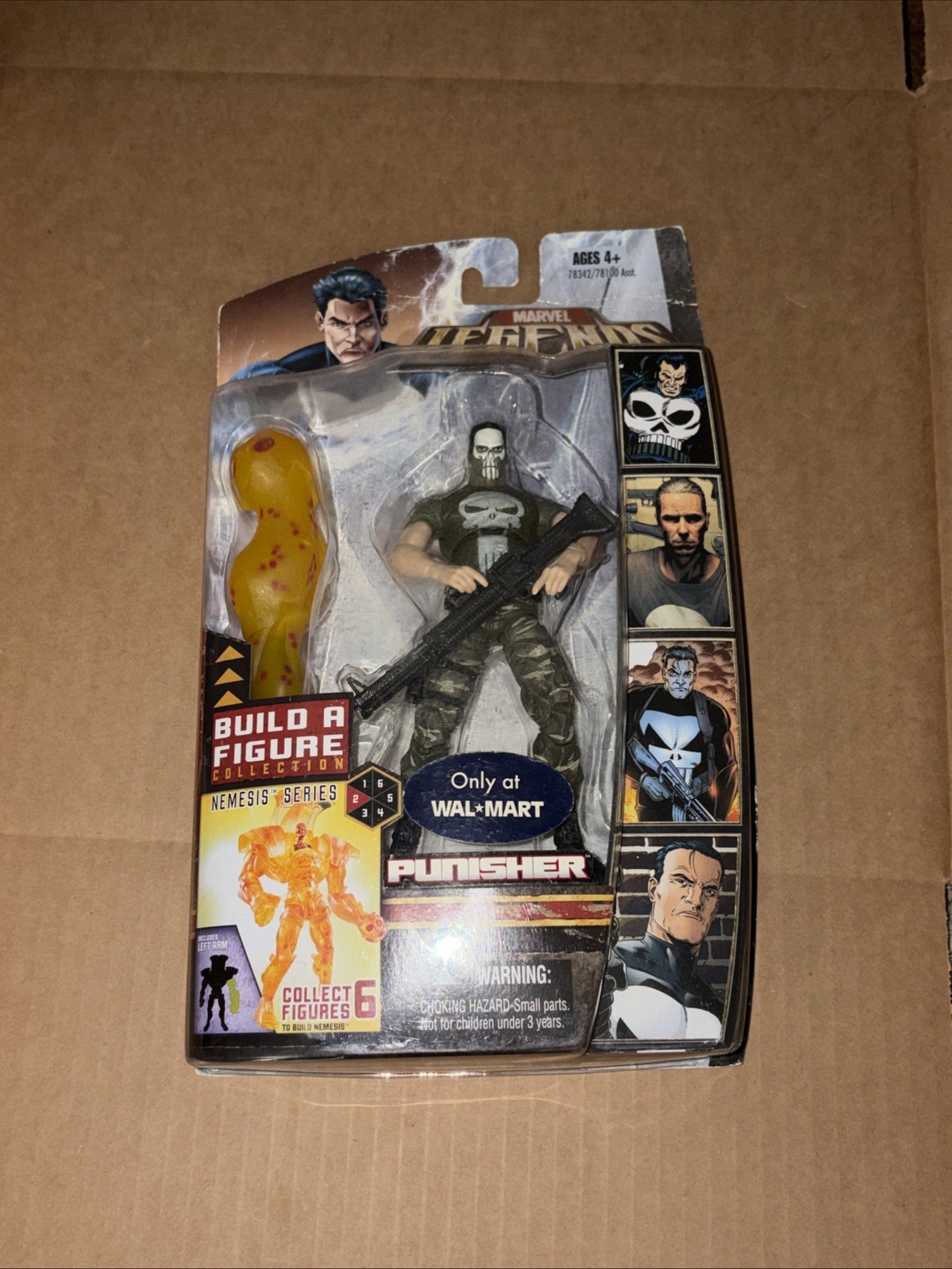 Marvel Legends 2007 Walmart Exclusive PUNISHER Camo Variant Nemesis