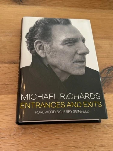 Michael Richards Signed Book Entrances And Exits JSA COA Seinfeld