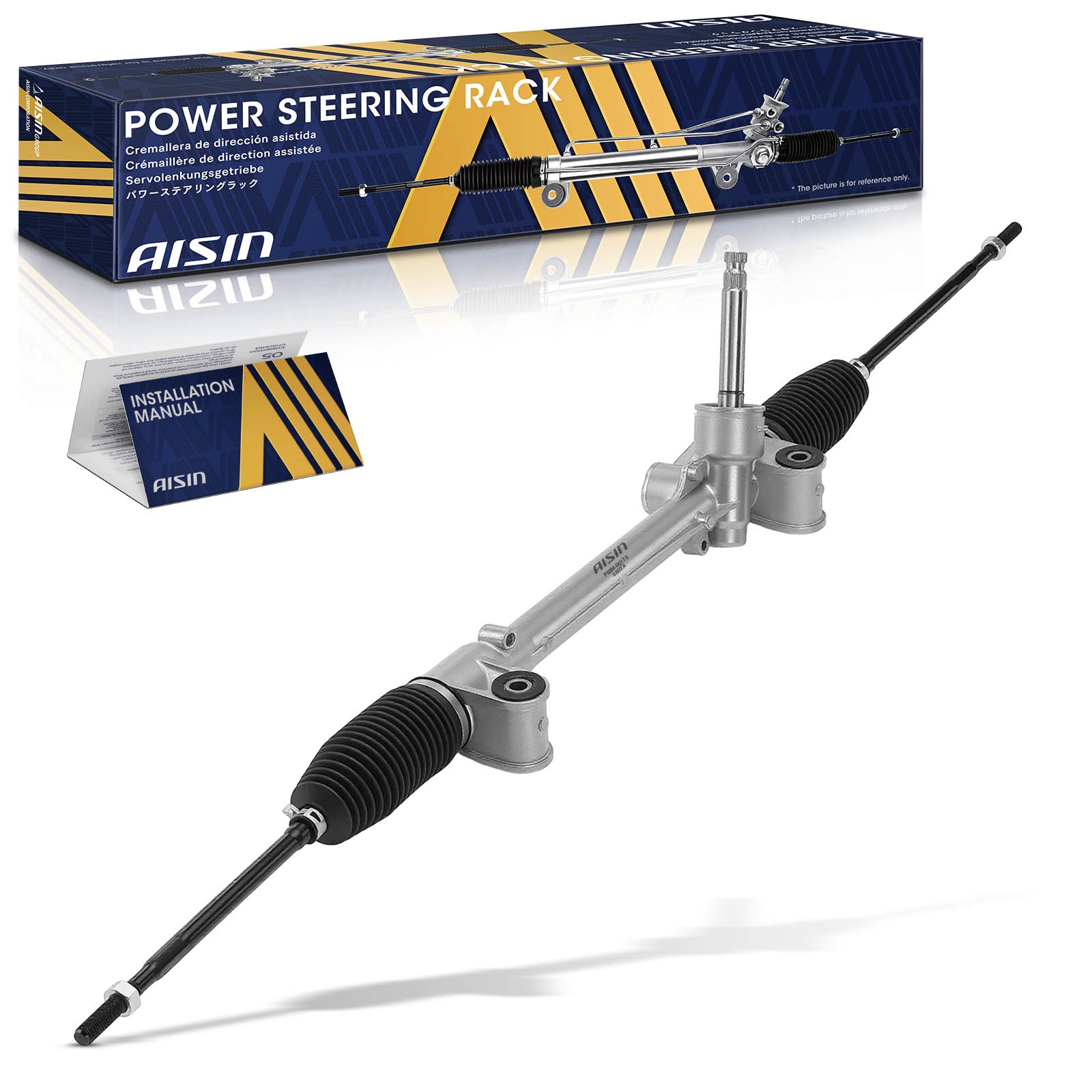 AISIN Power Steering Rack and Pinion for Mitsubishi Mirage 2014-2015 2017-2023 AISIN Power Steering Rack and Pinion for Mitsubishi Mirage 2014-2015 2017-2023
