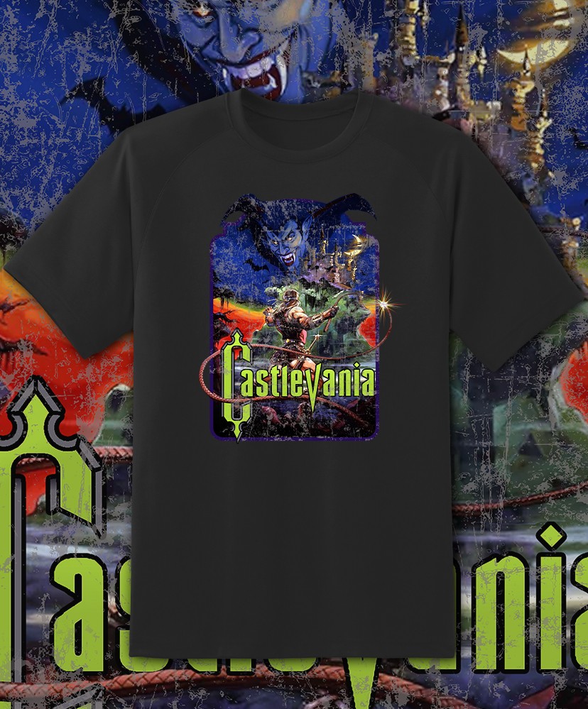 Castlevania 1986 Vintage Retro Video Game T Shirt Adult & Youth sizes Fast Ship